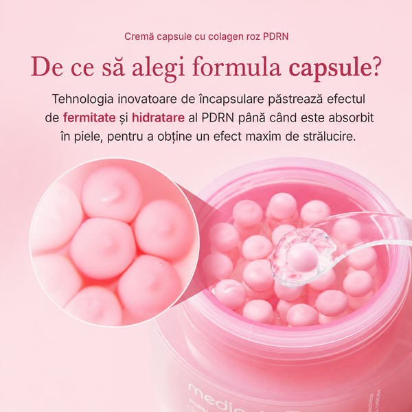 Cremă Hidratantă cu Colagen Roz